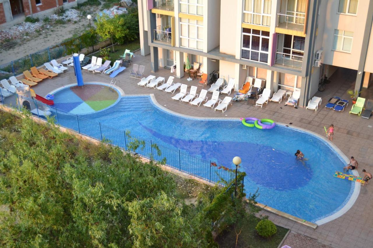 Sun City Apartments Sunny Beach Exterior foto